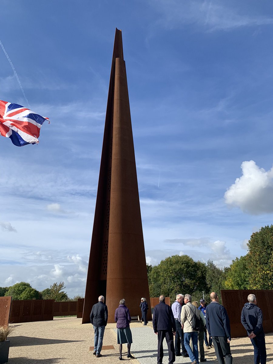 NakedSubmariner's tweet photo. An excellent display at Bomber Command in Lincoln to commerate 40 years since the Falklands conflict. Each silhouette remembering the lost life of a soldier, sailor or airman. https://t.co/jxItWgSw80