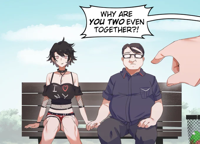 The Goth Girl &amp; Her Boyfriend 