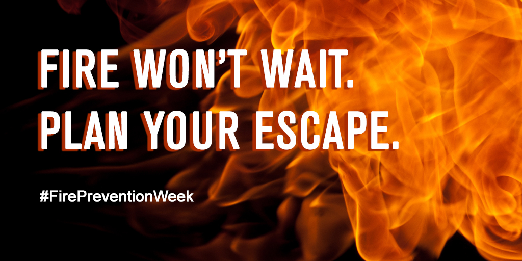 MoxieTraining's tweet photo. Time to review your facility evacuation policy so employees know who is authorized to order an evacuation, what conditions may require an evacuation, how to evacuate, and what routes to take. #FirePreventionWeek https://t.co/HoTs4jDLW6