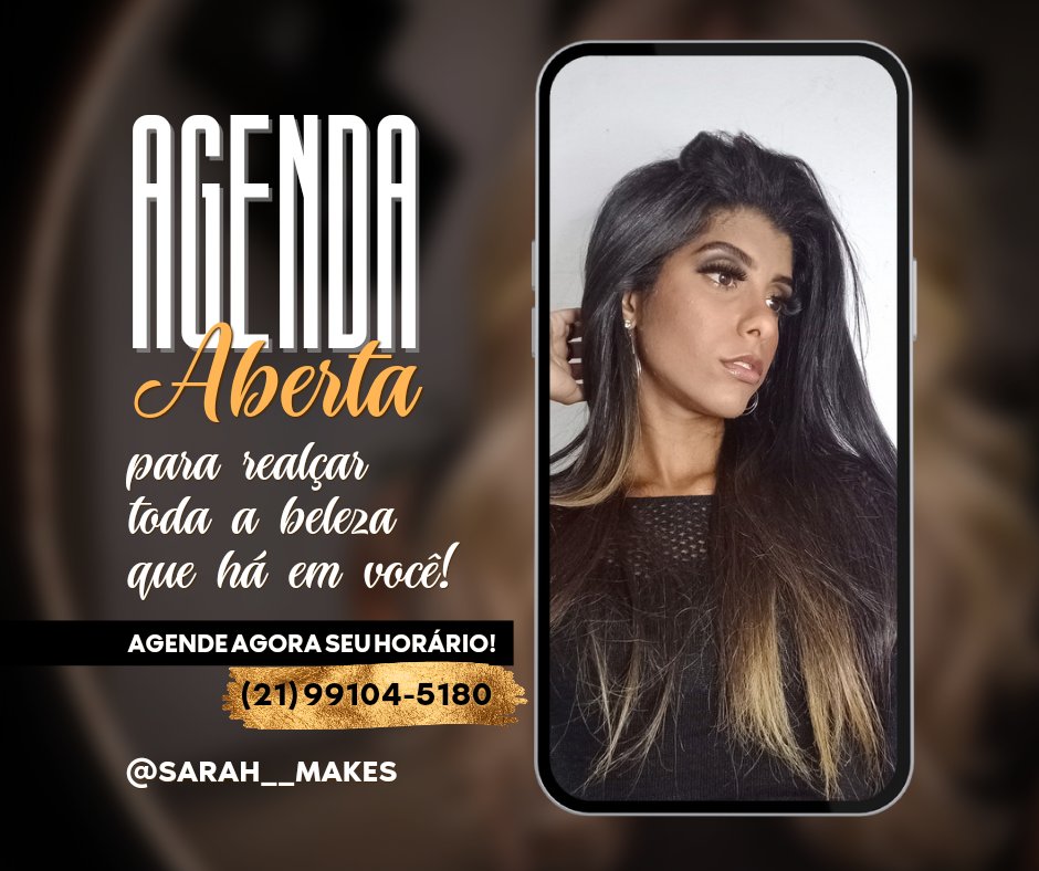 Sarahmake2's tweet photo. 🌹SARAH MAKES🌹
SEMPRE INOVANDO E SE QUALIFICANDO NO MERCADO NA AREA DA BELEZA.
🌹AGORA FAZENDO DESIGN DE SOBRANCELHA 
📍VALORES:
DESIGN...R$8,00
DESIGN+HENNA...R$20,00
DEPILAÇÃO DE BUÇO...R$15,00

VENHA,CONSULTE A TAXA DE DESLOCAMENTO.
📍MARQUE SEU HORÁRIO!!🌷
📲(21)99104-5180📲 https://t.co/IGNw5LjImp