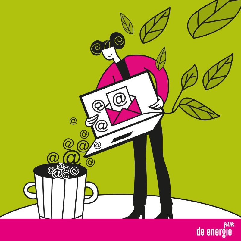 DUURZAME WERKTIP: gooi je mailbox leeg! Dat spaart energie. Internet is lang niet zo duurzaam als we denken. Een mail is in veel gevallen zelfs vervuilender dan het versturen van een kaartje. Wat is jouw #duurzame werktip?