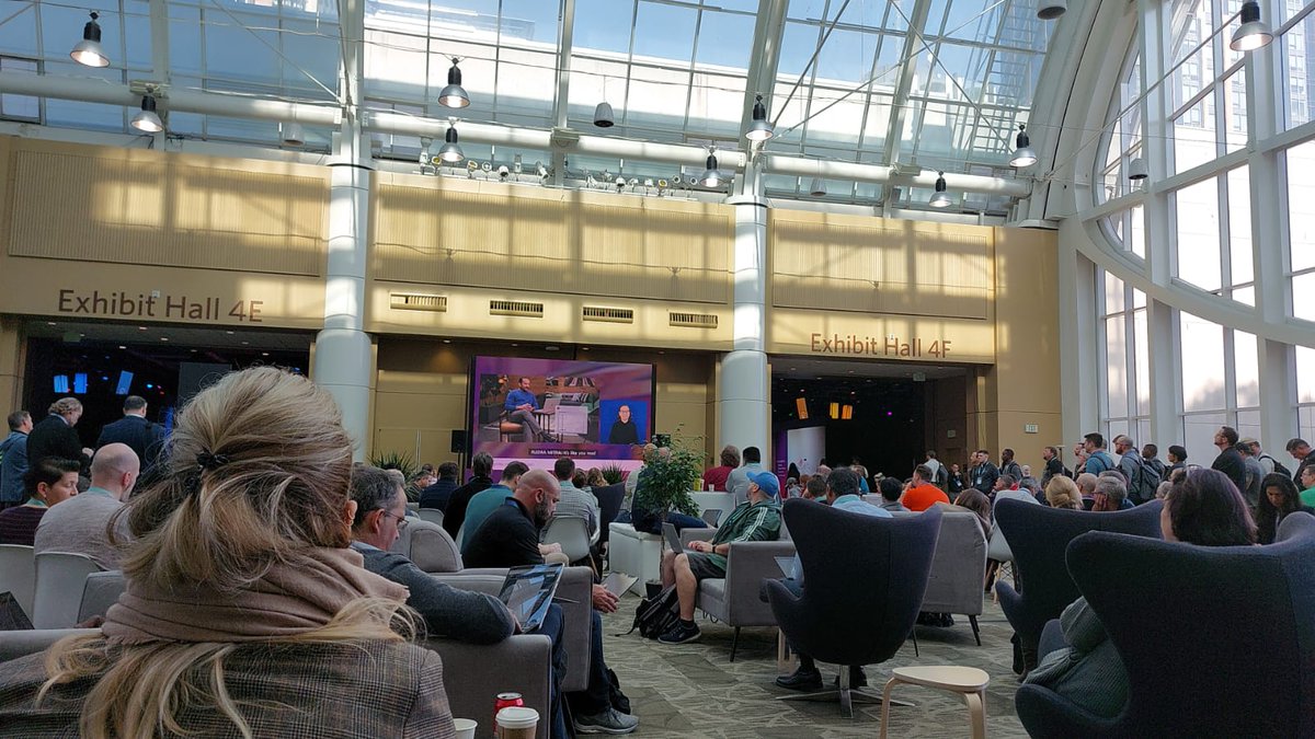groupeArtemys's tweet photo. #altupLive 📣 Et c’est parti pour les premières sessions @MSIgnite en direct de Seattle ! Le défi de Fabrice et Thierry : Dénicher la solution innovante Microsoft à proposer à nos clients alt-up 💪
#altup #artemys #groupeArtemys #Microsoft #ModernWorkplace #MSIgnite https://t.co/9bYIJAAp3H