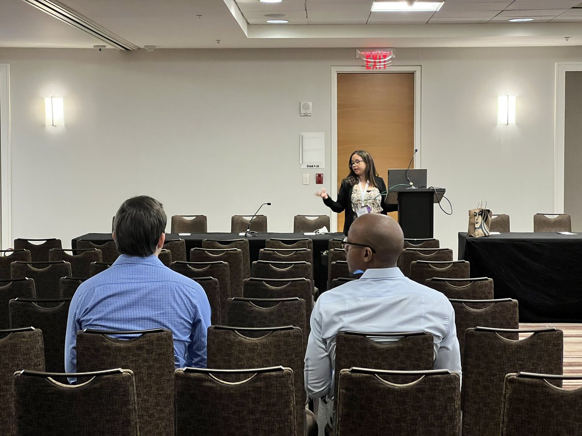Dr_A_Wooldridge's tweet photo. We wrapped up our presentations @ #HFES2022 today! So proud of my two  @IllinoisISE phd students Carolina and @k_halelopez  for their excellent talks today! 🎉 https://t.co/uv2Fc37bhQ