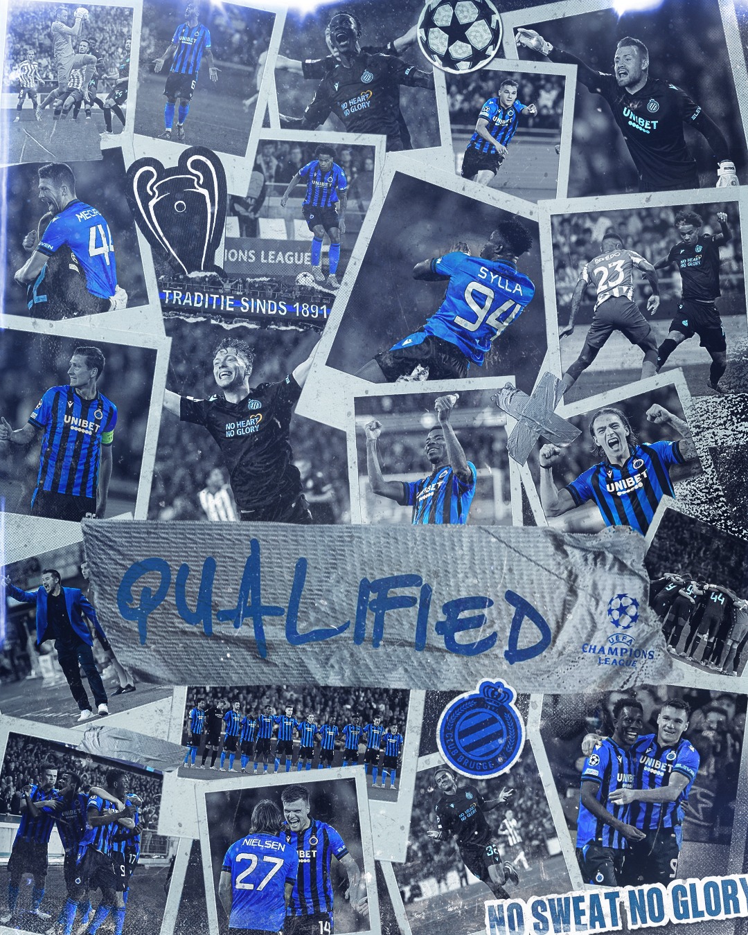 Club Brugge KV on X: 🗣️ Goodnight, fans 🥰💙🖤 #FCPCLU #UCL