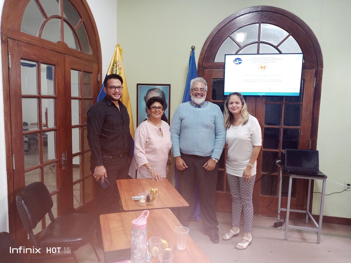 RIEDGOR's tweet photo. Defensa de tesis Especialización Gerencia Cultural.Decanato de Postgrado de la USR.Chacao.MARTES 11/10/22. RESULTADO APROBADO Satisfactorio. https://t.co/jVeZtsijzp