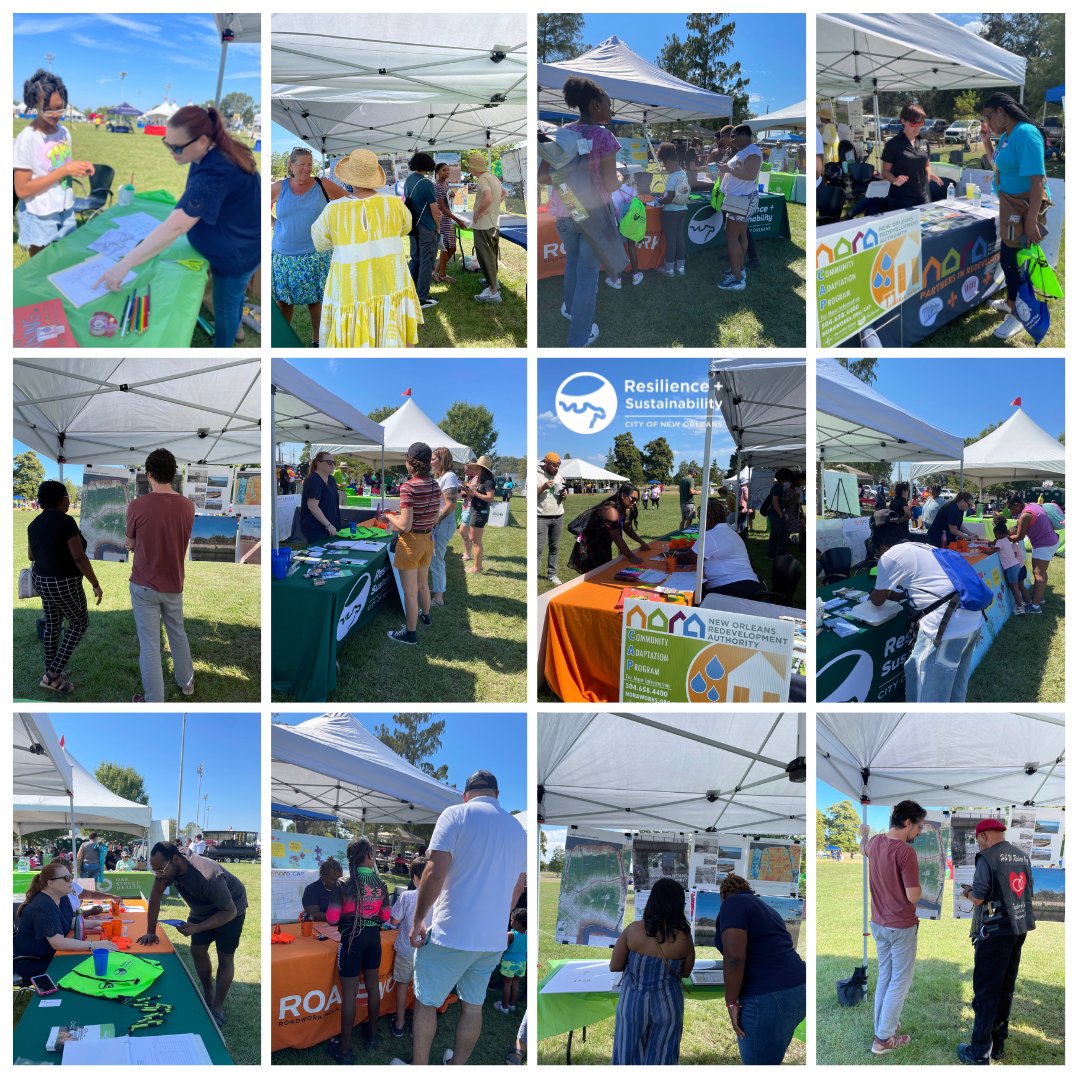 Here are some more 📸 pictures from <a href="/GentillyFest/">Gentilly Fest</a> this past weekend. 💚

#GentillyResilienceDistrict #LivingwithWater #greeninfrastructure #HUD <a href="/CityOfNOLA/">The City Of New Orleans</a> <a href="/NORArevitalizes/">NORA Revitalizes</a> <a href="/WaggonnerBall/">Waggonner & Ball Architecture/Environment</a> @roadworknola
