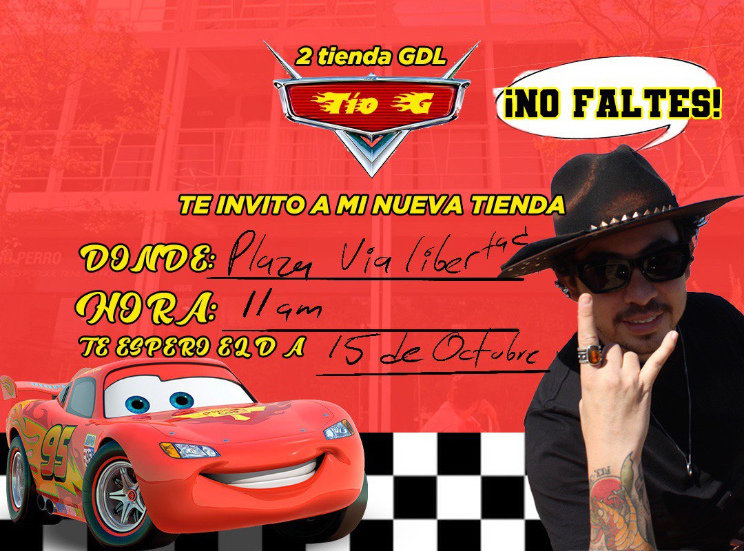 Thoro650's tweet photo. 15 de Octubre desde las 11 AM.
C. Colonias 221, Col Americana Local: LL07PB https://t.co/1mTzotTh1M