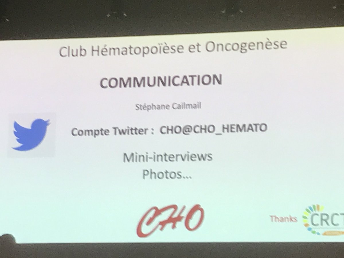 isabelle_plo's tweet image. Happy to be in CHO to hear fantastic talks!!