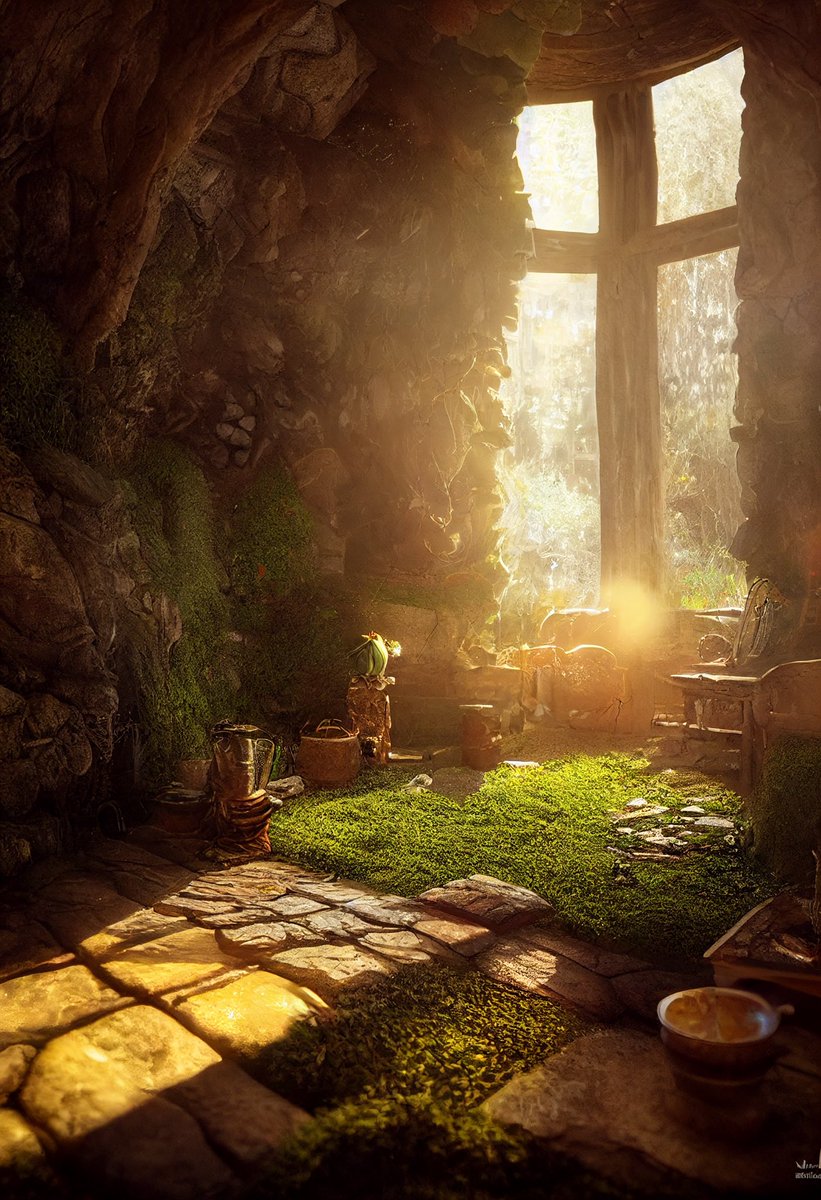 therealloserz's tweet photo. Gnome home 
.
.
.
#midjourney #ai #midjourneyart #midjourneyai #aiart #aiartcommunity #aiartwork #aiartists #artificialintelligence #machinelearning #aiartcommunity #abstractart https://t.co/RtpJYzRzLc