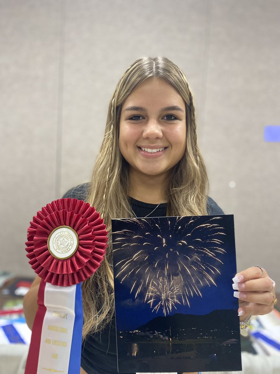 CONGRATULATIONS to Seguin XC Soph. Katie Miller on winning the Tri-Color Ribbon in the Long Exposure Photography Youth Division at Guadalupe County Fair. Photo was taken at Colorado Springs.
#ItsAGreatDayToBeAMatador #oneheartoneseguin #MatadorFamily
<a href="/SeguinHSTx/">Seguin High School</a> <a href="/SeguinISD/">Seguin ISD</a>