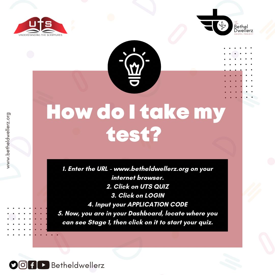 betheldwellerz's tweet photo. We know you have questions as regard the quiz so we provided answers to your many questions.
Incase your question is not included here kindly drop them in the comment section.
E fit be you ooo!!!
#tbd #betheldwellerz #uts #uts1.2 #beavoice https://t.co/GmjcguW1Sg