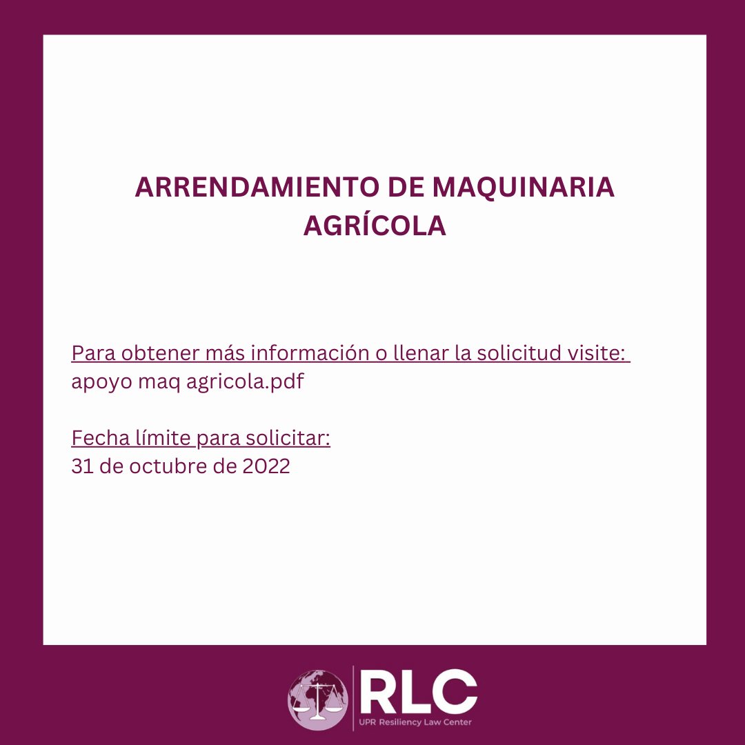 UPRResLaw's tweet photo. Nuevas oportunidades de fondos para su beneficio!
Si tiene cualquier tipo de duda o consulta, no dude en ponerse en contacto con nosotros. https://t.co/BflhDXA2wv