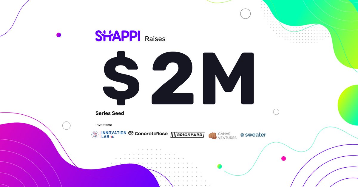 🎉 We are excited to announce, Shappi raises $2M to disrupt the $52+ billion LatAm cross-border logistic industry. We continue to build the largest ‘Travelogistic’ solution for the international delivery of U.S. products to LatAm.