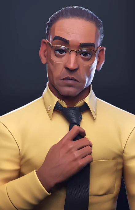 Some Gus Fring fanart I've been working on. Absolutely legendary performance by . I'm gonna miss this show so much. 