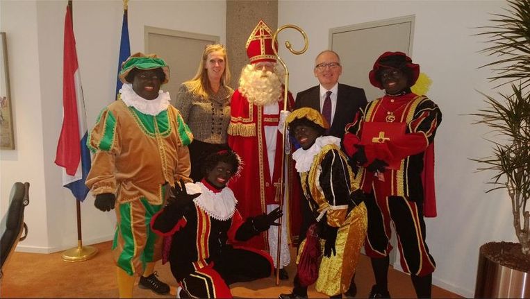 Vroeger was Frenske nog slank en zijn Piet nog zwart