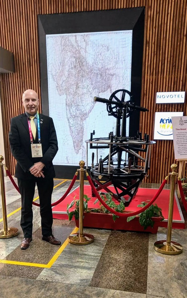 ARGENTINAIGN's tweet photo. Participamos en el Segundo Congreso de Información Geoespacial de las Naciones Unidas #UNWGIC2022  en Hyderabad, India, convocado por @UNGGIM y organizado por @UNDESA y el Gobierno de la India 
@unwgic  @MindefArg @ide_argentina @SergioCimbaro 
https://t.co/C9KaGUxhB4 https://t.co/qfO7x4XtcM