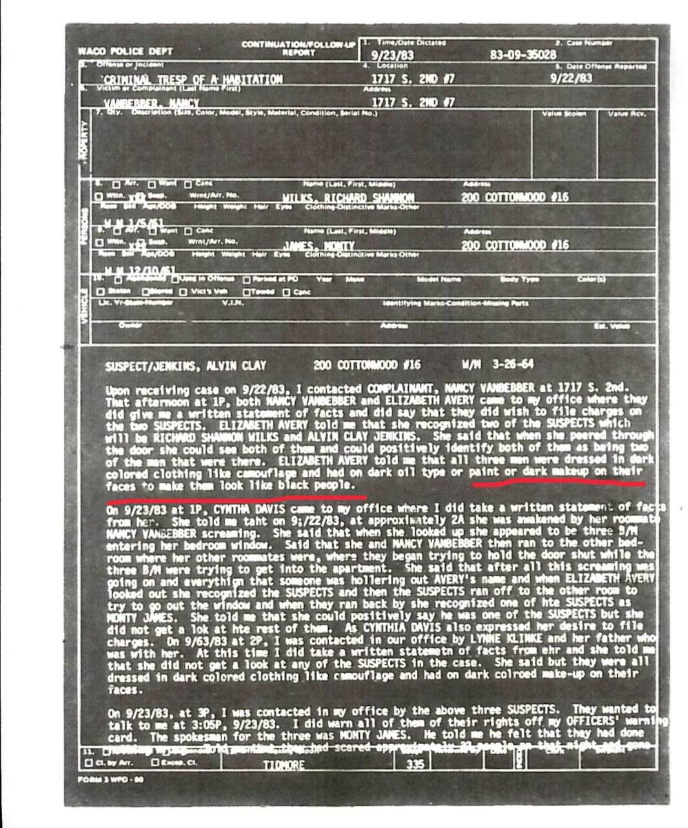 alexstein99's tweet photo. Dallas County Judge Clay Jenkins was arrested for literally wearing “black face” to break into multiple girls apartment and the Dallas mainstream media is completely silent about it. @JudgeClayJ 

https://t.co/Sx24Fj5CNj https://t.co/9GxKNiJv2g