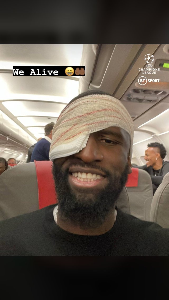 bobo_d001's tweet photo. Rudiger wey turn Ruger 😂😂💔😂 #RMASHA #ChampionsLeague https://t.co/q8WIfKt40X