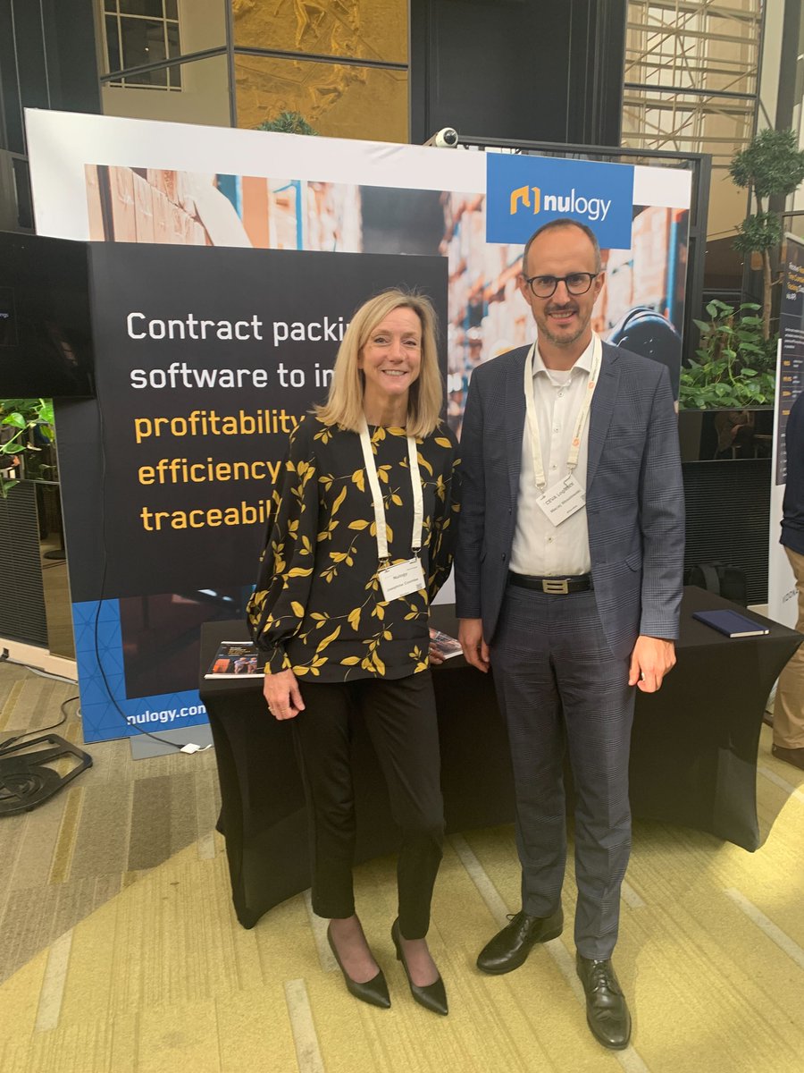 nulogy's tweet photo. .@JoMusings, our Managing Director of Europe, and Maciej Wesolowski, Global Head Of Contract Packaging at @cevalogistics, after their #REsupplychainEU22 session

@reutersevents #supplychain #contractpackaging https://t.co/o4RD5g6WBV