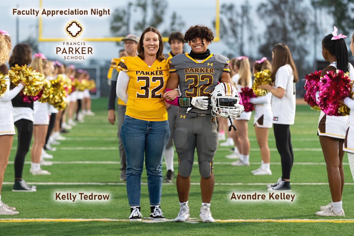 Honored To Represent Faculty Appreciation Night @FrancisParkerSc @ParkerLancers @jvatheformula @CoachCoop54 @iworkdesigns @TeamMakasi @sdfootball @CoachK_Brown @RonnieTay28 @CoachVMAKASI “No Significant Learning Occurs Without a Significant Relationship.' -Dr. James Comer