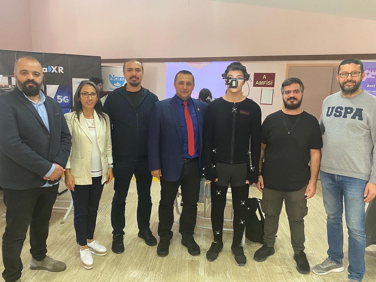 YenginDeniz's tweet photo. #backtoschool etkinliğinde #naratech ve #MOCAP standlarını ve teknolojilerini inceledik. @comu_if https://t.co/MwRMK4suBE