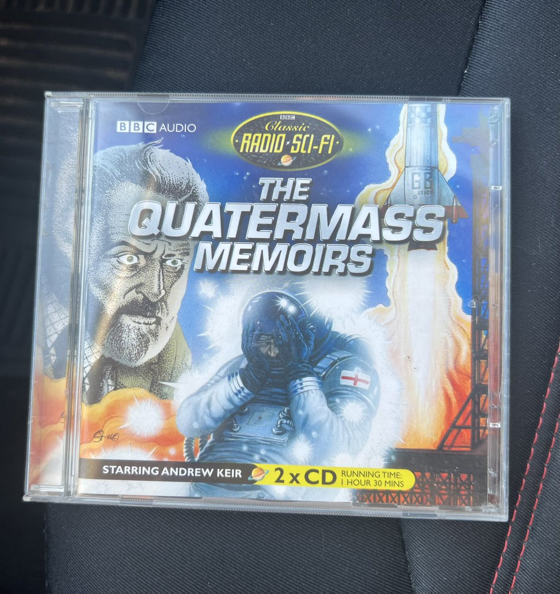 FromtheArchive's tweet photo. What to listen to on the drive into the first day of a new job! It’s been years since I listened to this! #quatermass #quatermassmemoirs #bbcaudio #nigelkneale #bbcradio https://t.co/876qOQbPog
