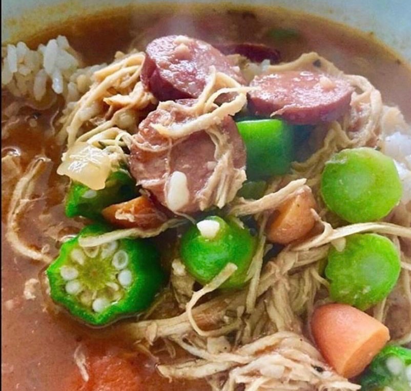Any of our Smoked Sausages are a great addition to your Homemade Gumbo #NationalGumboDay #BlackForestBratwurst #Bratwurst #BestWurst #BFBratwurst #Gumbo #NewOrleansGumbo #Jalapeno #Sausage #FallFood #ColdWeatherFood #ComfortFood
