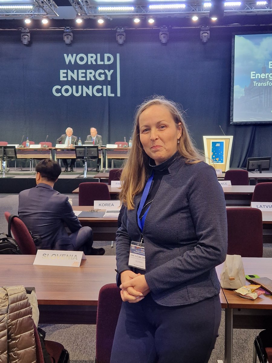 World Energy Council Executive Assembly Plenary has started in Aberdeen, Scotland. #Slovenia represented in person and via zoom. With Ivan Šmon Karina Medved Bregar Angela Wilkinson Jean-Marie Dauger Michael Howard