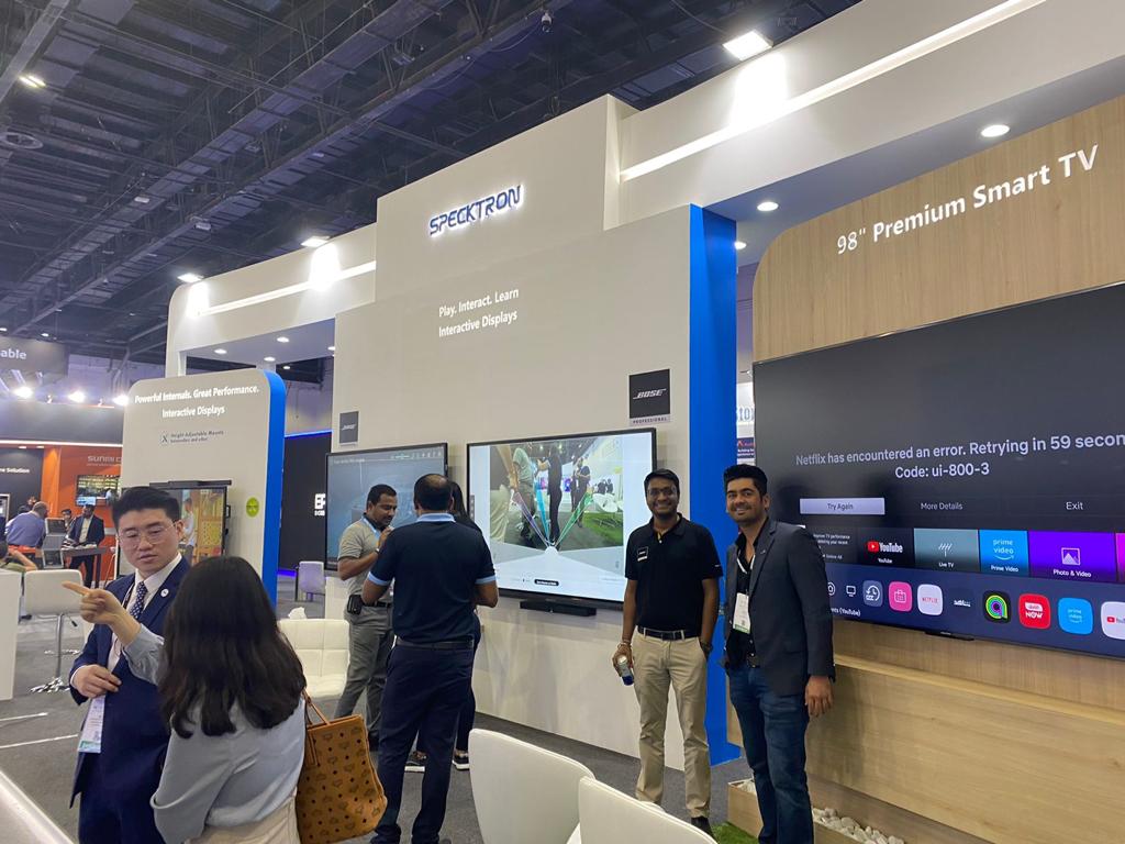BosePro's tweet photo. Ready to welcome you at @GITEX_GLOBAL in partnership with Specktron!

Join us to learn more about our latest conferencing solutions and great product demonstrations. See you at booth H4-E1, Hall # 4!

#BoseProfessionalMiddleEast #ConferencingSolutions #BoseWork https://t.co/VQNZ3ZOQ2f
