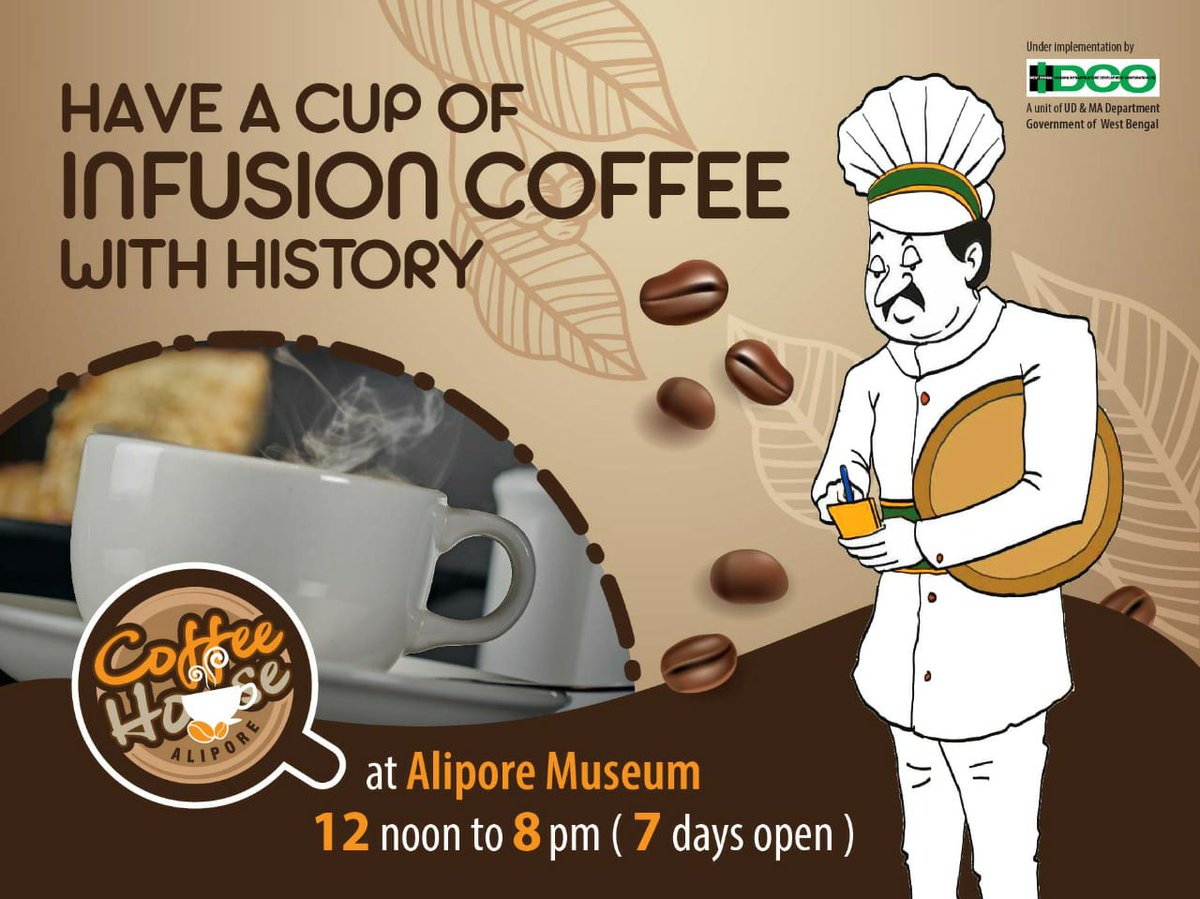 Sanjitme2's tweet photo. Have you visited the newly opened Coffee House at Alipore Museum? Visit with friends and family and spend some amazing time surrounded with the historical Alipore Museum!

Timings: 12 noon to 8pm (7 days OPEN) 
Address: 17 Judges Court Road, Alipore, Kolkata - 700027
#coffeehouse https://t.co/3k1JE1ibmr