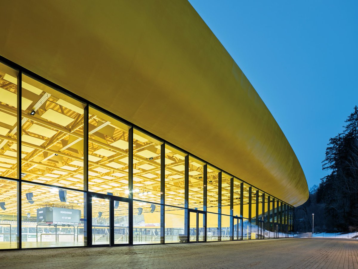 cadplangmbh's tweet photo. We are glad to present you a new customer project "Intercable Arena Bruneck (BZ)" from VITRALUX. 1600 square meters curtain wall with a total of 300 meters glazing! Thank you for this reference, @VITRALUXbruneck 

#facade #curtainwall #cadplan #athena #apollon #cronos #cad #bim https://t.co/GCiFg8yaMV