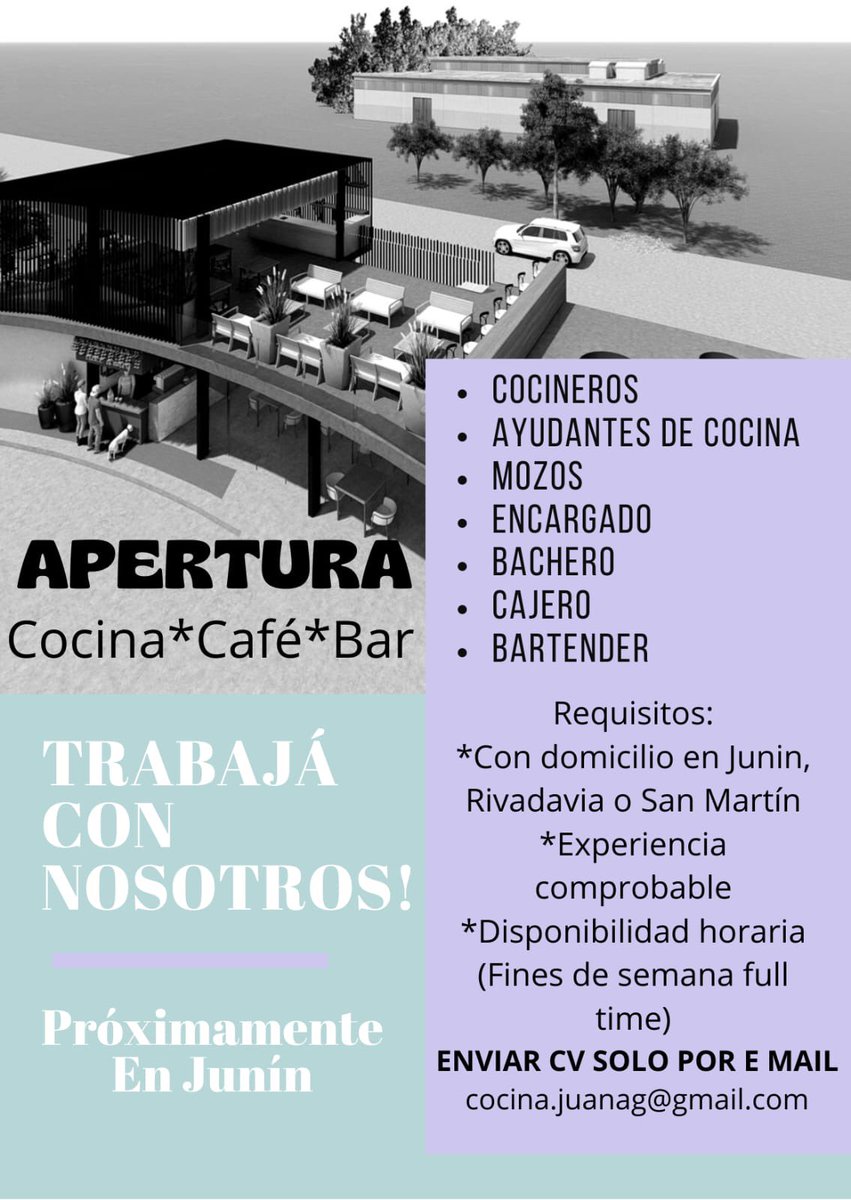 AniFiguerooa's tweet photo. Posibilidad de trabajo. 
Próximamente en JUNÍN. 
Contacto en la imagen. 
🙏🏽 Compartir https://t.co/QCpqxXV41m