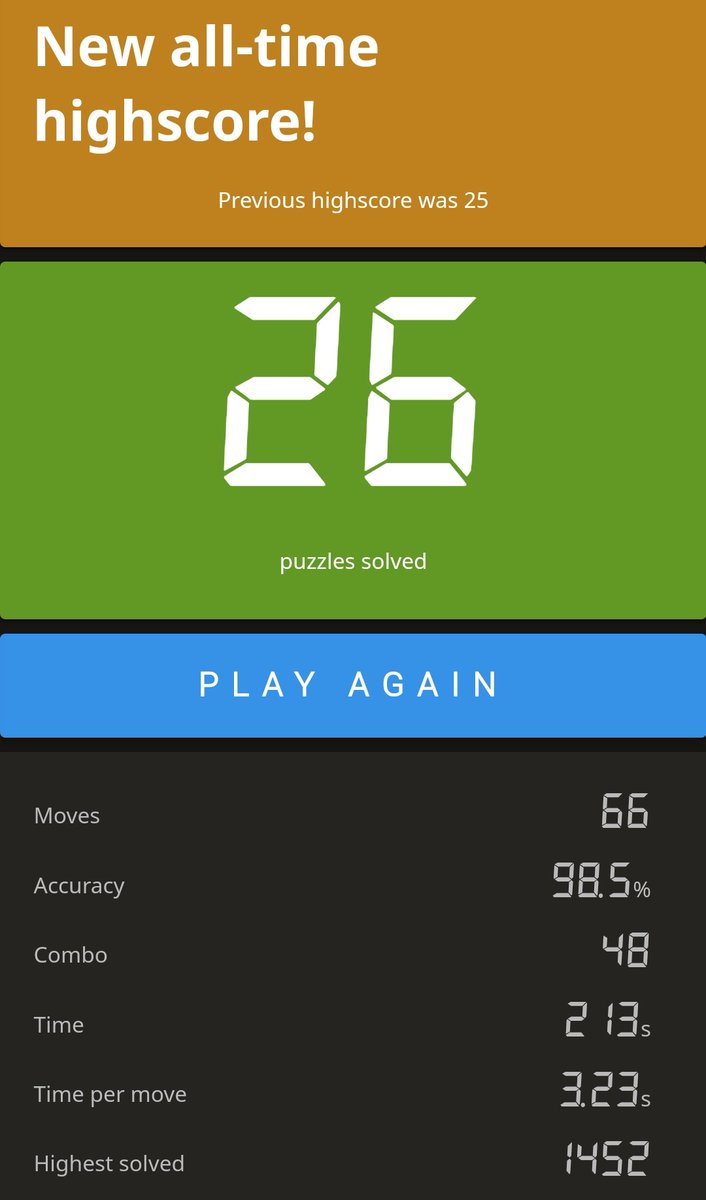 Samtile's tweet image. #PuzzleStorm #Lichess