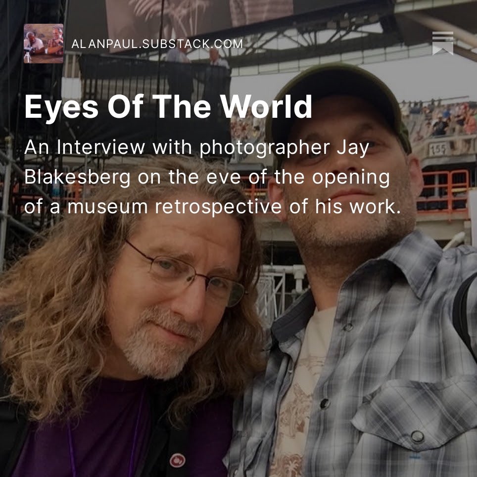 Eyes of the World: My Interview with photographer @jayblakesberg on the eve of his first solo museum show. bit.ly/3Cijubm