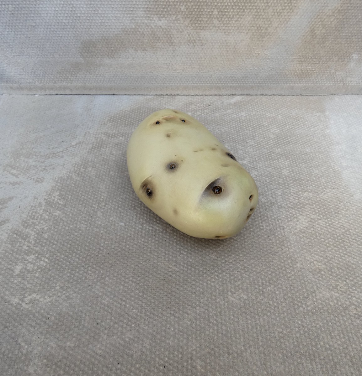 lindahubbardart's tweet photo. Project Pfizerland: In Pfizerland Potatoes have Eyes. Vegetables that see.
Materials; Resin plaster, acrylic paint, oil paint, glass eyes.
©Linda Hubbard 2022.
#sculpture https://t.co/gCSy689bsX