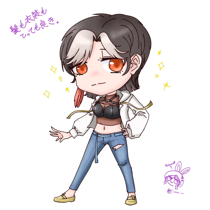 新衣装めっちゃ好き(˶ฅωฅ˵)#巴絵 