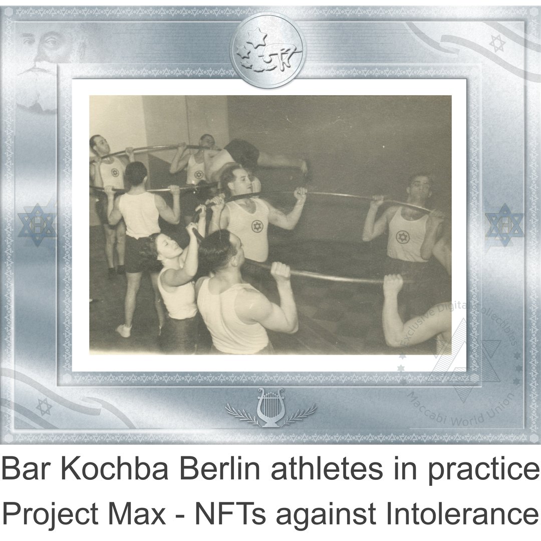 In his famous "Muscle Judaism" speech, Max Nordau envisioned strong, brave and fearless people - in the image of Bar Kochba and the Maccabim. Within a few weeks Bar Kochba Berlin was founded as a Jewish Sport club. #Inclusion #Sports #NFT