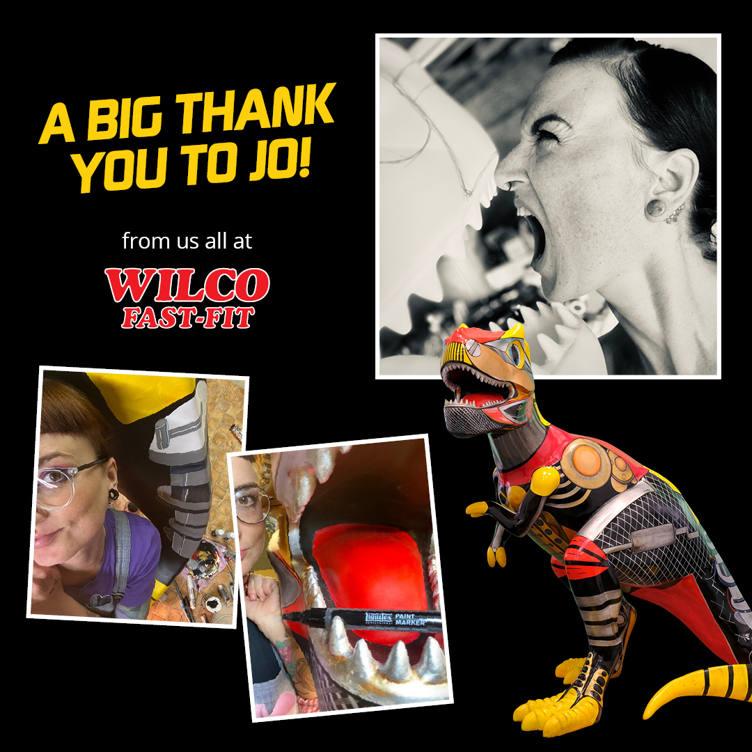 wilcodirect's tweet photo. Thank you to our GoGoDiscover artist @joannebotterill for all her hard work bringing #Automotosaurus to life! We really enjoyed working with her again and wish her all the best for future projects! 👏👏🦖🎨❤️
https://t.co/h91NqyBJmo
#GoGoDiscover @GoGoDiscover22 @break_charity https://t.co/BnzCOvk8fX