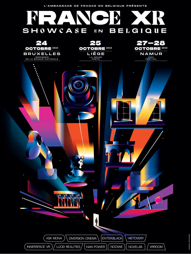France_CVB's tweet photo. The showcase ""France XR"" is a unique occasion to meet the French creative digital ecosystem. Professionals from Belgian cultural, tourist, heritage and audio-visual institutions are invited to test the latest innovations!
#ChooseFrance #ExploreFrance  
👉https://t.co/WmkEILtVdl https://t.co/ANBQoyP7ws