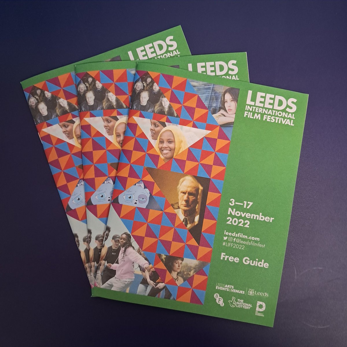 Leeds International Film Festival guides are now available free of charge.  Why not pick one up from the visitor centre?  #visitleeds #LIFF2022