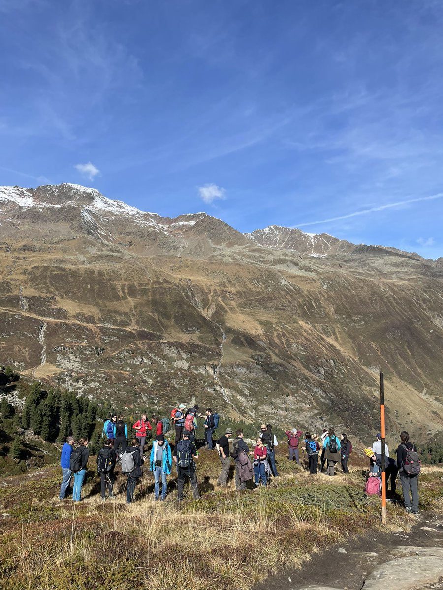 We had our annual retreat at Ötztal in the Central Alps. Two days full of science, hiking and a lot of fun with great colleagues.