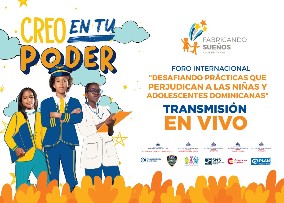 ProcuraduriaRD's tweet photo. Sintoniza la transmisión en vivo de este foro organizado por @UNFPA_RD a través de Youtube, aquí 👇

https://t.co/oxgXF5ivMy

#CreoEnTuPoder
#NiñasAlPoder https://t.co/R4P72qvOMH