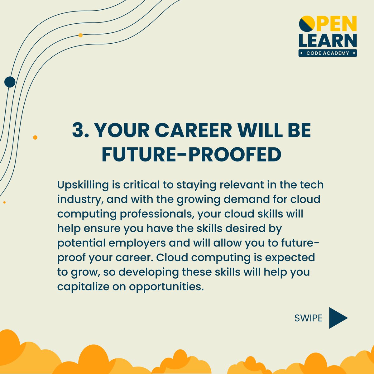 OpenLearn_'s tweet photo. #career #cloudcomputing #career #careerdevelopment #personaldevelopment https://t.co/GQkF8Wh1YE