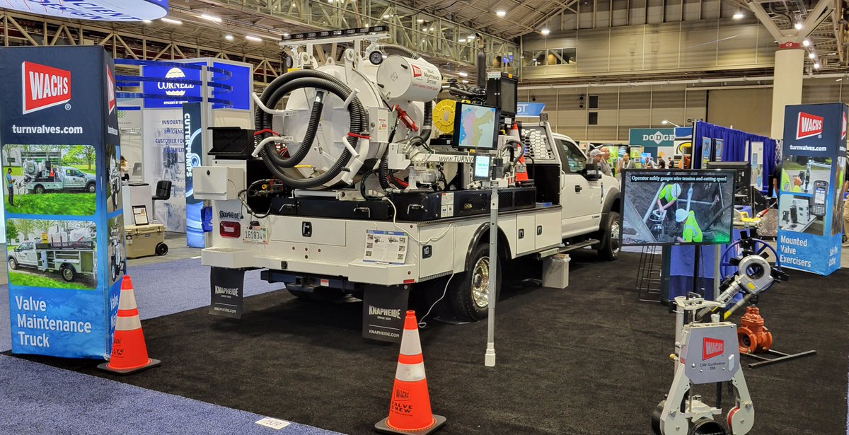 WachsUtility's tweet photo. ⌛ It's the last day of @WEFTEC 2022 but there is still time to stop by and see our Valve Repair &amp; Maintenance equipment! 📍Booth 1529 
#waterutilities #watermanagement #waterinfrastructure #municipalwater #valvemaintenance #valveexercising #waterdepartment #waterdistrict #weftec https://t.co/rJvc2vBmko