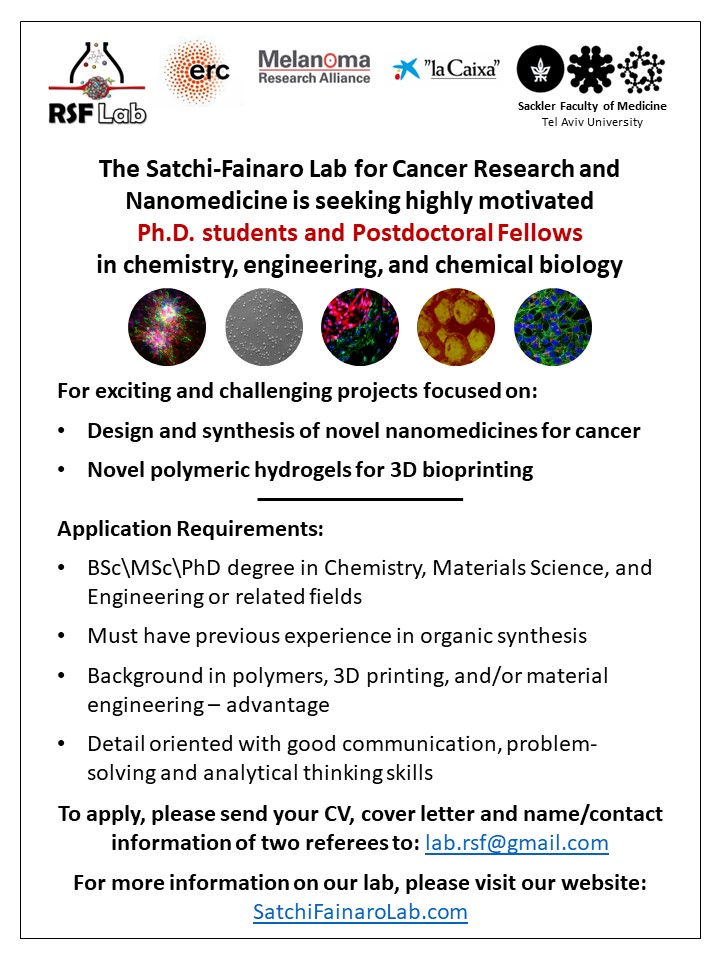 We are hiring! We have 2 positions for PhD students and 2 for postdoctoral fellows.