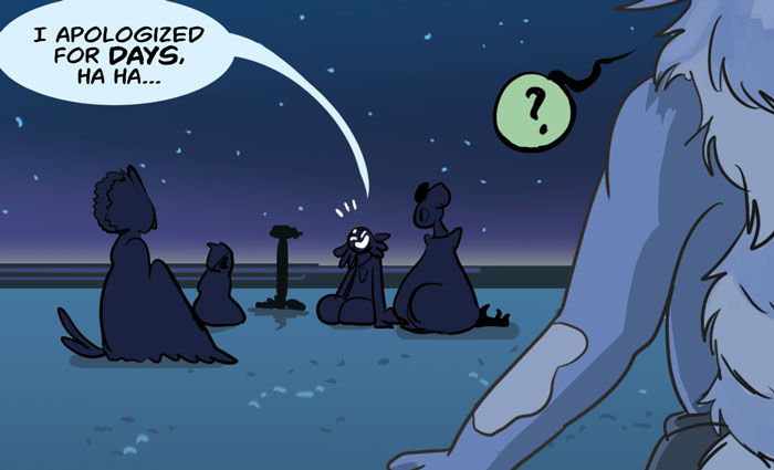 What's going on here? 

cosmicfishes.com updated 

#webcomics #spiderforest #webcomic #comics #artistsontwitter