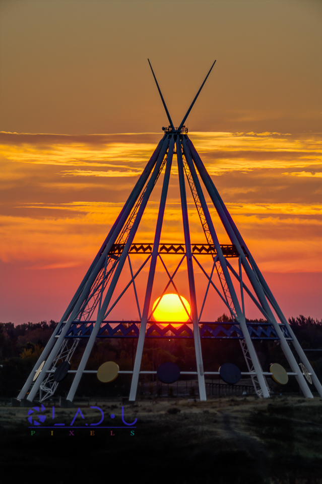 TrevorBoller's tweet photo. okay okay this is my last edit. Watch for this at Kdays if I buy a booth! It will be a large acrylic print.  The Sun had a better position after leafing through my images and better posture.   #photography  #nikon #tepee https://t.co/N9ap8WcqUj