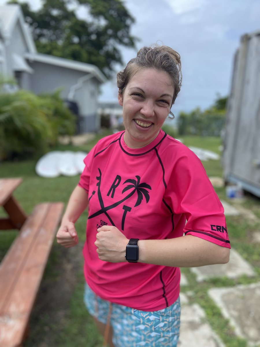 ridethetidesurf's tweet photo. All NEW #surflesson rash guard @ridethetidesurf ready for the busy winter season. Looking cool, feeling great and hi-vis so we can always keep good eyes on our surfers https://t.co/vwnSZikwqa