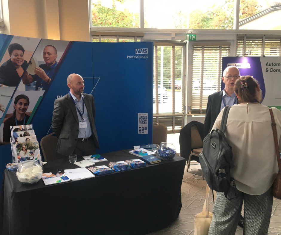 NHSPbank's tweet photo. We had a wonderful couple of days at the @NHSEmployers Strategic Workforce Forum. A big thank you to everyone who attended our breakout session on creating a culture of continuous learning and who stopped by our stand to say hi
#NHS #StrategicWorkforceForum https://t.co/WjPi8hNemf
