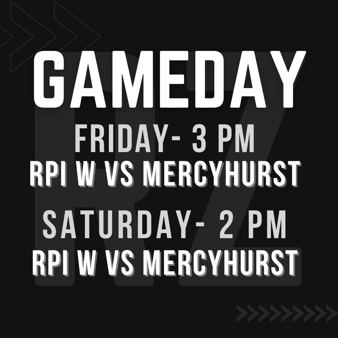 RedZoneRPI's tweet image. Twice the fun this weekend with @RPI_WHockey and @RPI_Hockey BOTH playing home at the @RPI_HFH ! You know the drill, pack the house! LFGR
